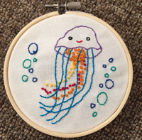 Embroidery Hoop Art Swap