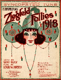 VC:  Ziegfeld Follies Girl ATC