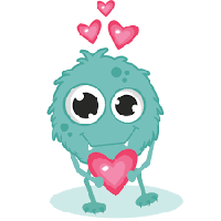 cute love monster stuffie swap