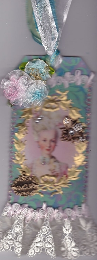 Four Seasons of Marie Antoinette tag - Spring
