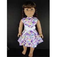 American Girl Doll Flowered Outfit