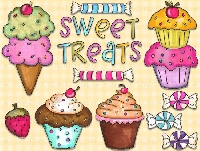 Sweet Treats Pocket Letter