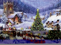 Christmas Card as postcard #13 - Church