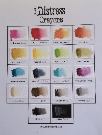 *** Watercolor Crayon ATC ****