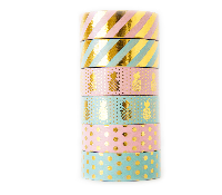 FTOW ~ Pink and Mint Washi