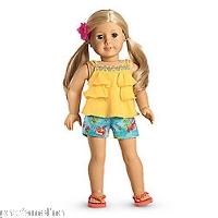 American Girl Handmade Shorts Outfit
