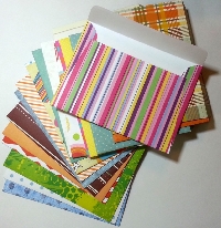 Handmade Envelopes - SUMMER themed