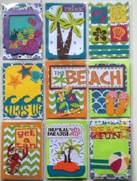 Beach Theme Pocket Letter