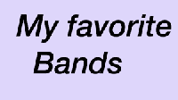 Pinterest: My favorite... Bands