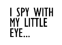 I spy with my little eye... #3 *INTL*