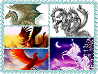 RCAS ~ Mythical Creatures ~ HD/HP ~ USA