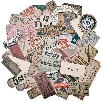 Tim Holtz -Steampunk- Vintage Style Pocket Letter
