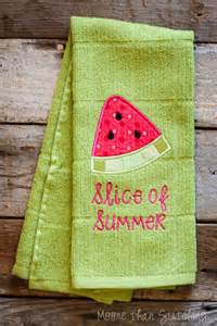 Summer Dish Towel (USA) #3