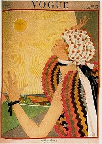 AACG:  Vintage Vogue Cover ATC