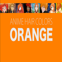 Anime Character Hair Color ATC #4 Orange
