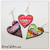 CF: Collaged Paper Hearts