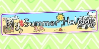 SWL~ My summer in notecard