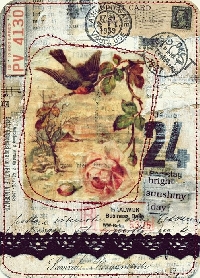AACG: Stitches and Layers ATC with a Bird