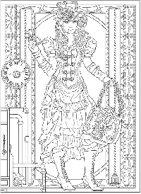 WIYM: Adult Colouring Pages Fashion Sheets Swap