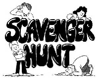 Postcard Scavenger Hunt 1