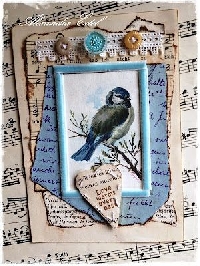 VJP: Stitches and Layers and Birds Journal Pages