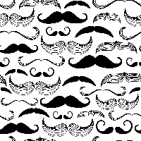 1 for All - moustache