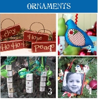 IS ~Home made Christmas Ornament USA