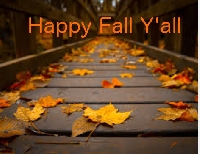 Happy Fall, Y'all