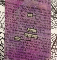 Blackout Poetry ATC