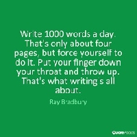Write 1,000 Words a Day for 5 Days