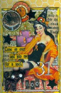 Monster Mania Mail Art Series: #8 Witch