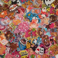 Kawaii: 40 Sticker Flakes & 10 Memos (INT)