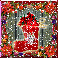 Glittery/sparkly holiday/Christmas card swap