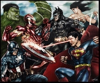 Pinterest swap- ComicBook Superheroes and Villain