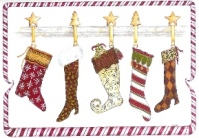 â€˜The Stockings Were Hungâ€¦â€™Christmas Stocking