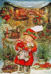 Christmas/Holiday card swap # 7 - Cute illustratio