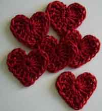 Crocheted Valentine Ornament