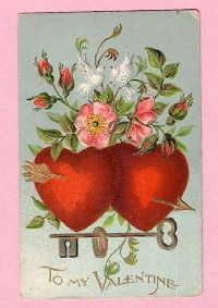 VC: Vintage Valentine ATC