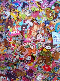 KSU: 20 Kawaii Animal Sticker Flakes ðŸ° 