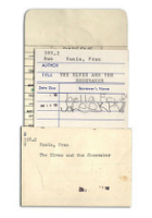 MPU: Altered Library Card & Pocket