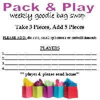 Pack & Play - Goodie Bag Swap #4