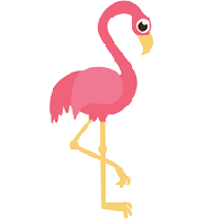 Bird Series- Flamingo