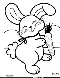USA ATC ~ Easter Rabbit ATC