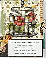 Rubber Stamp Image Traveling Book - Round #29