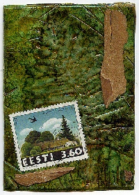 A.I.  Use a Postage Stamp -ATC