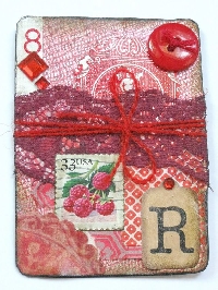 AACG:  Altered Playing Card: Red