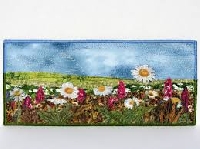 USAPC: Handcrafted Post Card - Floral Theme