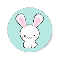 KSU: ðŸ° 15 Bunny Sticker Flakes ðŸ°