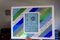 CF: Pretty Paper Strips Card