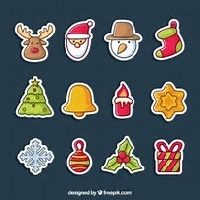 Christmas Stickers in July!!